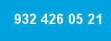 932 426 05 21
